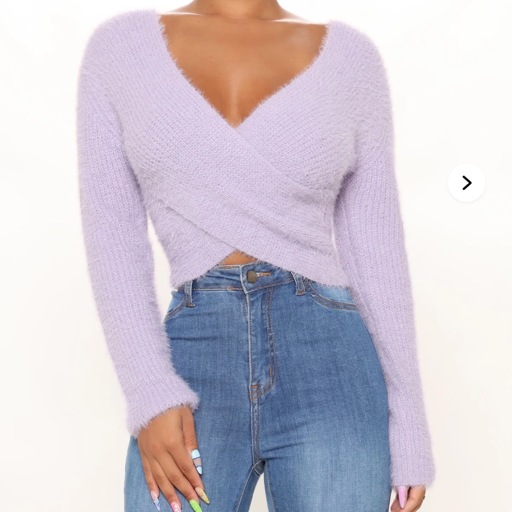 Fashion Nova Keep You Under Wraps Sweater